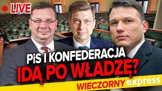 🔴PiS I KONFEDERACJA ZDOBĘDĄ WŁADZĘ? Sławomir Mentzen, Mariusz Witczak, Michał Wójcik