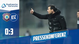 Eichner: "Zwei Spieler möchte ich heute ausnahmsweise hervorheben." | PK nach #AUEKSC