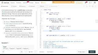 208. Implement Trie (Prefix Tree)