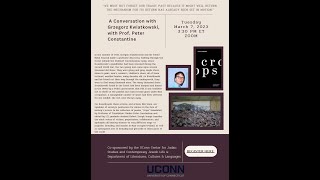 A Conversation with Grzegorz Kwiatkowski \u0026 UConn Professor of Translation Studies Peter Constantine