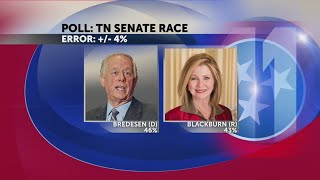 TN poll shows Bredesen holds a narrow lead over Blackburn