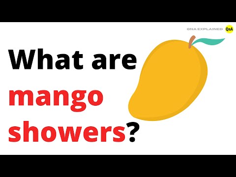 What is a mango shower?
