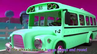 Wheels on the bus go round and round cool after effects | most viewed on youtube episode 5 cocomelon