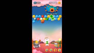 LINE バブル2　セサミストリートコラボ宝島　STAGE 5　クリア　LINE BUBBLE 2