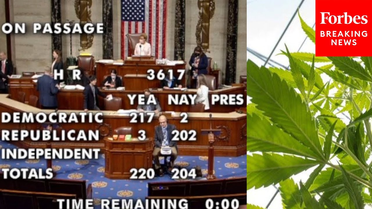 BREAKING: House Passes Bill To Decriminalize Marijuana - YouTube