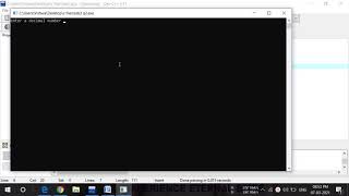 c program to convert decimal to binary using aaray reverse