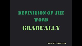 Definition of the word \