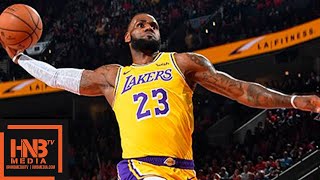 Los Angeles Lakers vs Portland Trail Blazers Full Game Highlights | 10.18.2018, NBA Season