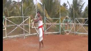 Silamboli silambam Double Sword