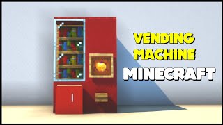 Minecraft: How to Make a Working Vending Machine