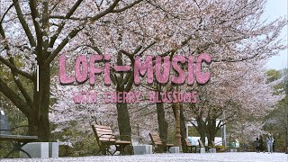 Warm spring day with cherry blossoms and lofi hiphop music