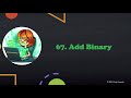 LeetCode 67. Add Binary | JAVA solution Binary Addition