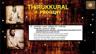 0068 : Thirukkural in English - Chapter 7 - PROGENY