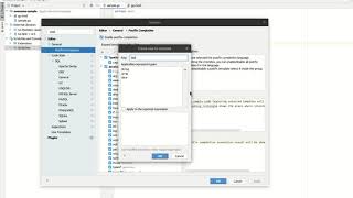 postfix completion setup