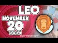 𝐋𝐞𝐨 ♌ 🔴 AN IMPORTANT CALL😨 📞 Horoscope for today NOVEMBER 20 2024 🔮 #horoscope #new #tarot #zodiac