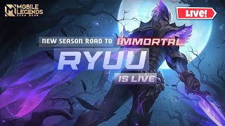 🚨ROAD TO IMMORTAL | OFFICIAL SOUTH ASIA ACTIVE STAR 🔴LIVE RANK MLBB #moba55