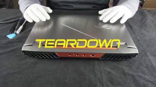 Asus G703GX | How to Service, Upgrade \u0026 Fix Laptop (Teardown)