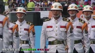 해병의장대 축하 공연 경기도체육대회 문화예술TV21 2009년 촬영 재편집 1