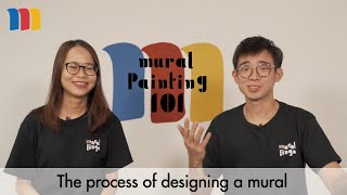 The process of designing a mural | Mural Painting 101 | Episode 8