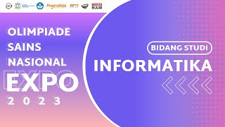 Premiere Class OSN EXPO 2023 bidang Informatika