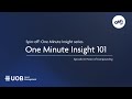 One Minute Insight 101 - Ep.1 Power of Compounding