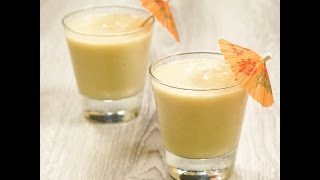 Homemade Pineapple Banana Smoothie