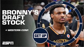 Bronny James can be taken in the top 20 of the NBA Draft - JWill | Get Up