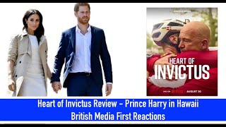 Heart of Invictus Review - Prince Harry in Hawaii - British Media First Reactions