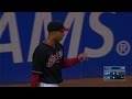 DET@CLE: Brantley makes a great running catch