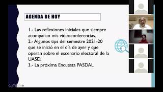 Webinar: Radiografía electoral de la UASD; nuestra próxima encuesta - #PASDAL