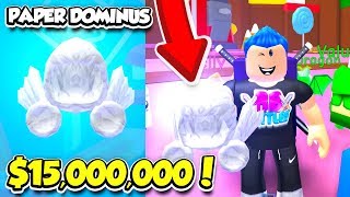Opening 300m Egg Limited Time Pets In Bubble Gum Simulator Update - buying the 15 000 000 dominus in paper ball simulator roblox