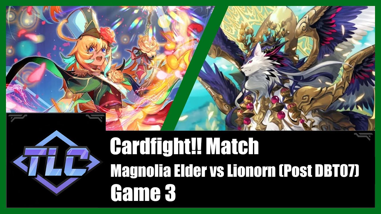 Cardfight!! Vanguard - Cardfight Match - Magnolia Elder Vs Lionorn ...