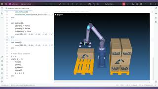 Robpod Studio - Palletizing Simulation