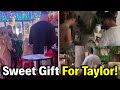 OMG! Travis Kelce & Taylor Swift SPOTTED Shopping in Amsterdam ahead of Eras Tour!