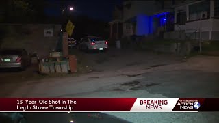 15-year-old boy shot in Stowe Township