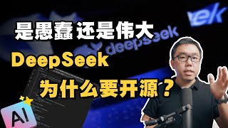 是愚蠢还是真伟大？DeepSeek为什么要开源？AI模型核心技术会被“友商”偷家吗？