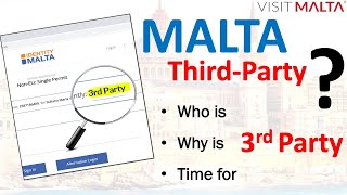 Malta Third Party Processing Time, Processing by Third Party Identity Malta Working Permit for TCN