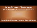 Object reflection in JavaScript