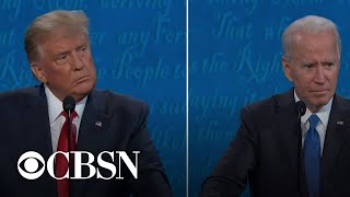 Trump and Biden debate coronavirus relief bill for Americans