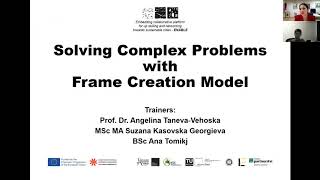 Solving complex problems with Frame Creation Model