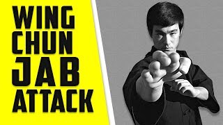 Wing Chun Jab Attack Combo - Bruce Lee Jeet Kune Do Finger Jab