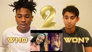 Liddlenique vs Malu Trevejo Dance Compilation🔥‼️ (REACTION)