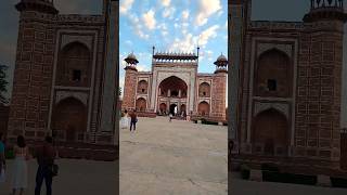 Great Gate Taj Mahal. #shorts #viral #trending #youtubeshorts #vlog #minivlog #tajmahal #gate #agra.