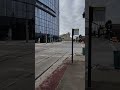 the mke hop streetcar departing historic third ward wb station train streetcar shorts