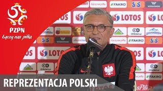 Konferencja reprezentacji Polski (Jurata, 21.05.2018)