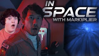 SO UH. MARK AND I KINDA DESTROYED THE UNIVERSE... | In Space With Markiplier: Part 1 REACTION