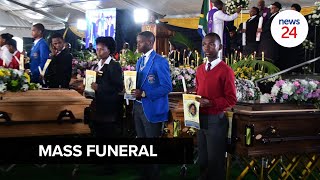 WATCH | Enyobeni mass funeral: If you break the law, 'we will shut you down' - Ramaphosa