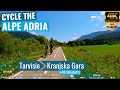 Alpe Adria Excursion: Tarvisio to Kranjska Gora - Indoor Cycling Video with telemetry