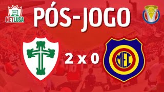 PÓS-JOGO - PORTUGUESA 2 X 0 MADUREIRA-RJ - BRASILEIRO SÉRIE D