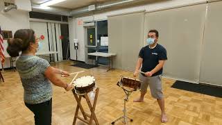 Beginner Taiko Practice - DonTsuku DonTsuku DonTsuku Don Don